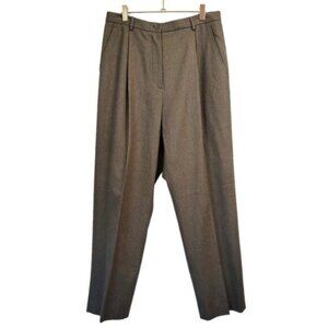 Brooks Brothers | Wool Straight Leg Trouser Dress Pants Gray